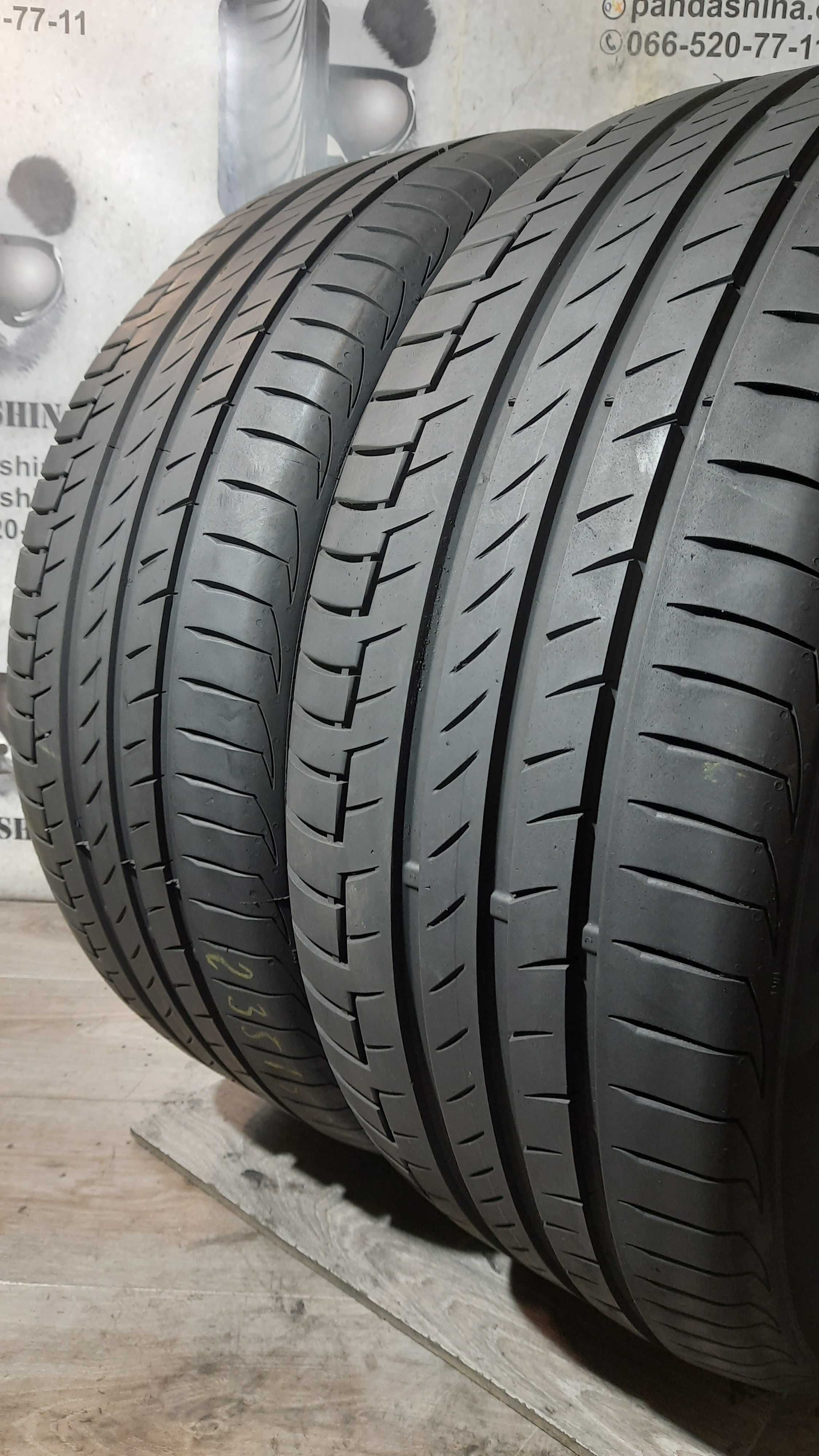 Шини 7мм 235/50 R19 CONTINENTAL PremiumContact 6 б/у літо склад
