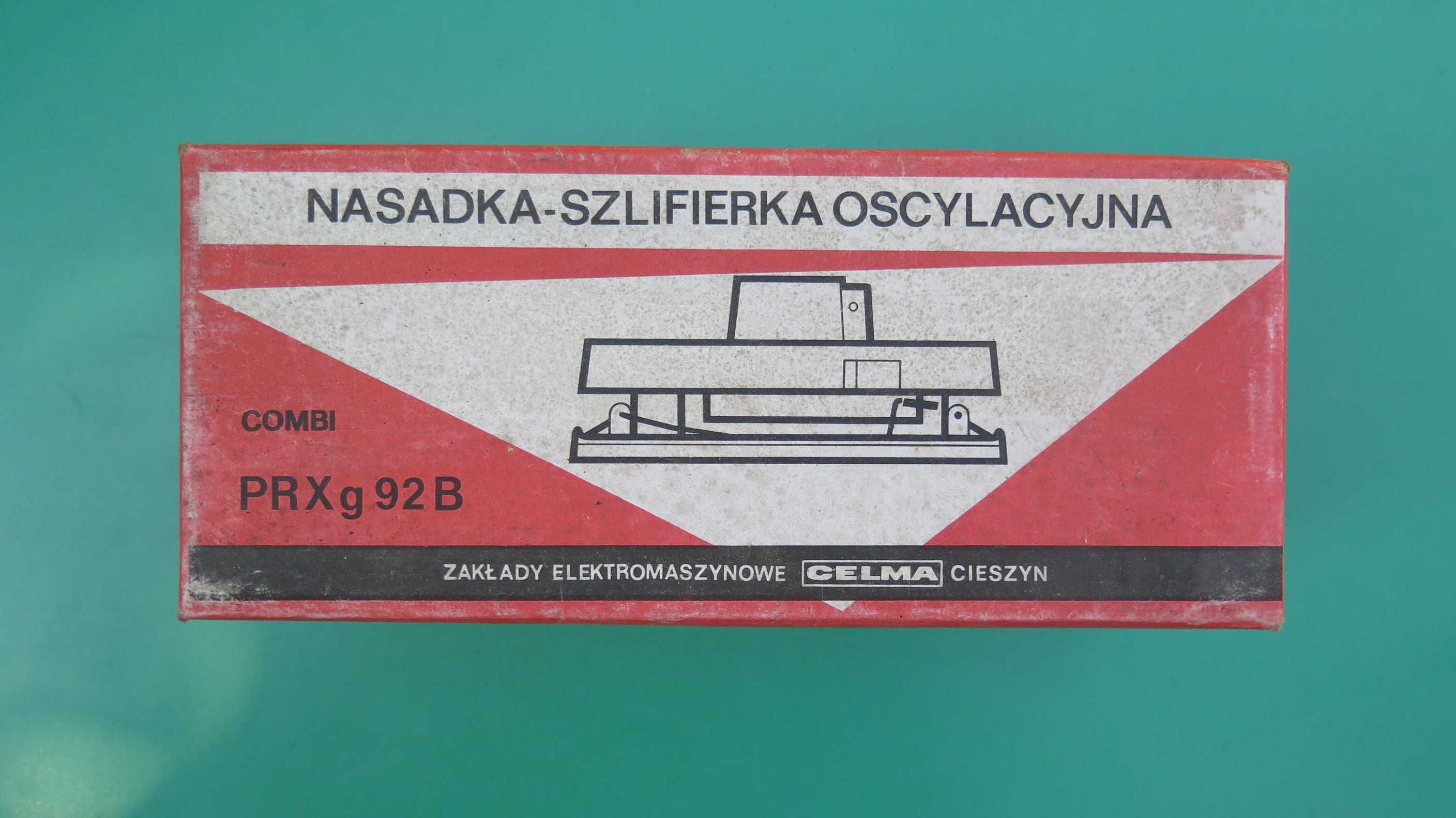 Szlifierka oscylacyjna - przystawka do wiertarki Celma PRXb-2