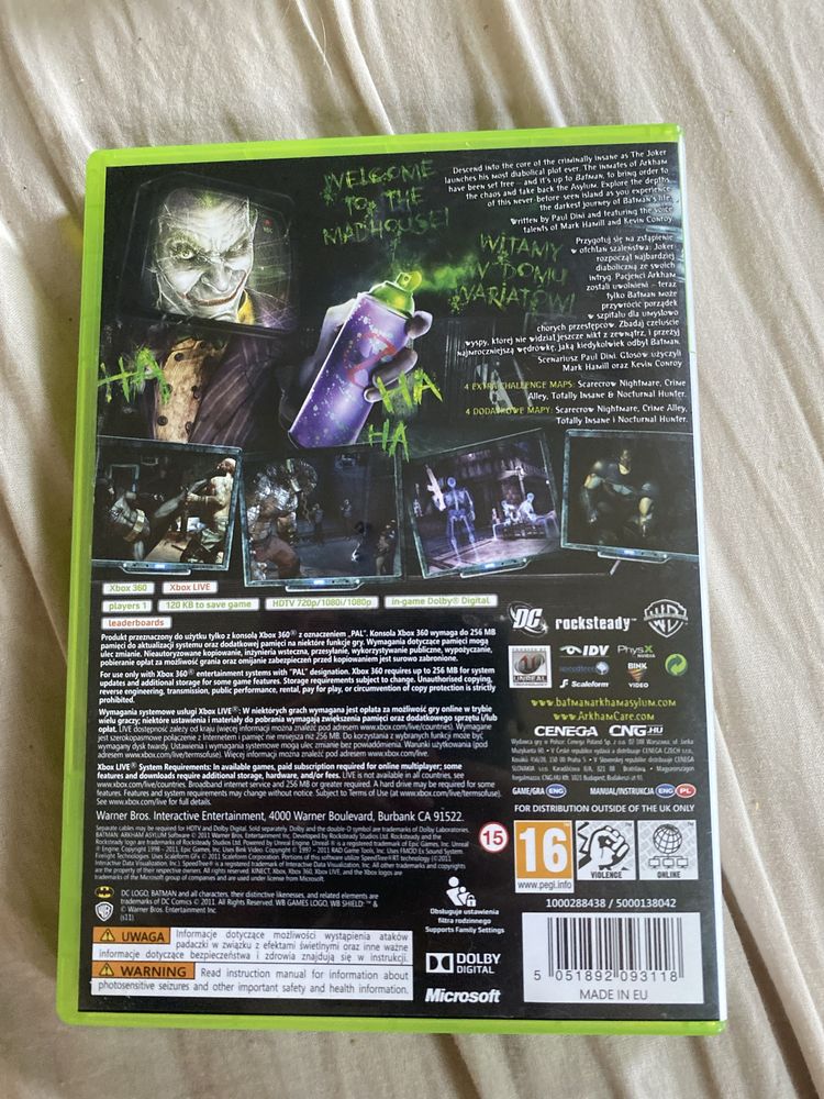 gra batman arkham asylum