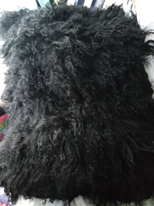 Коврик з натуральної лами хутра