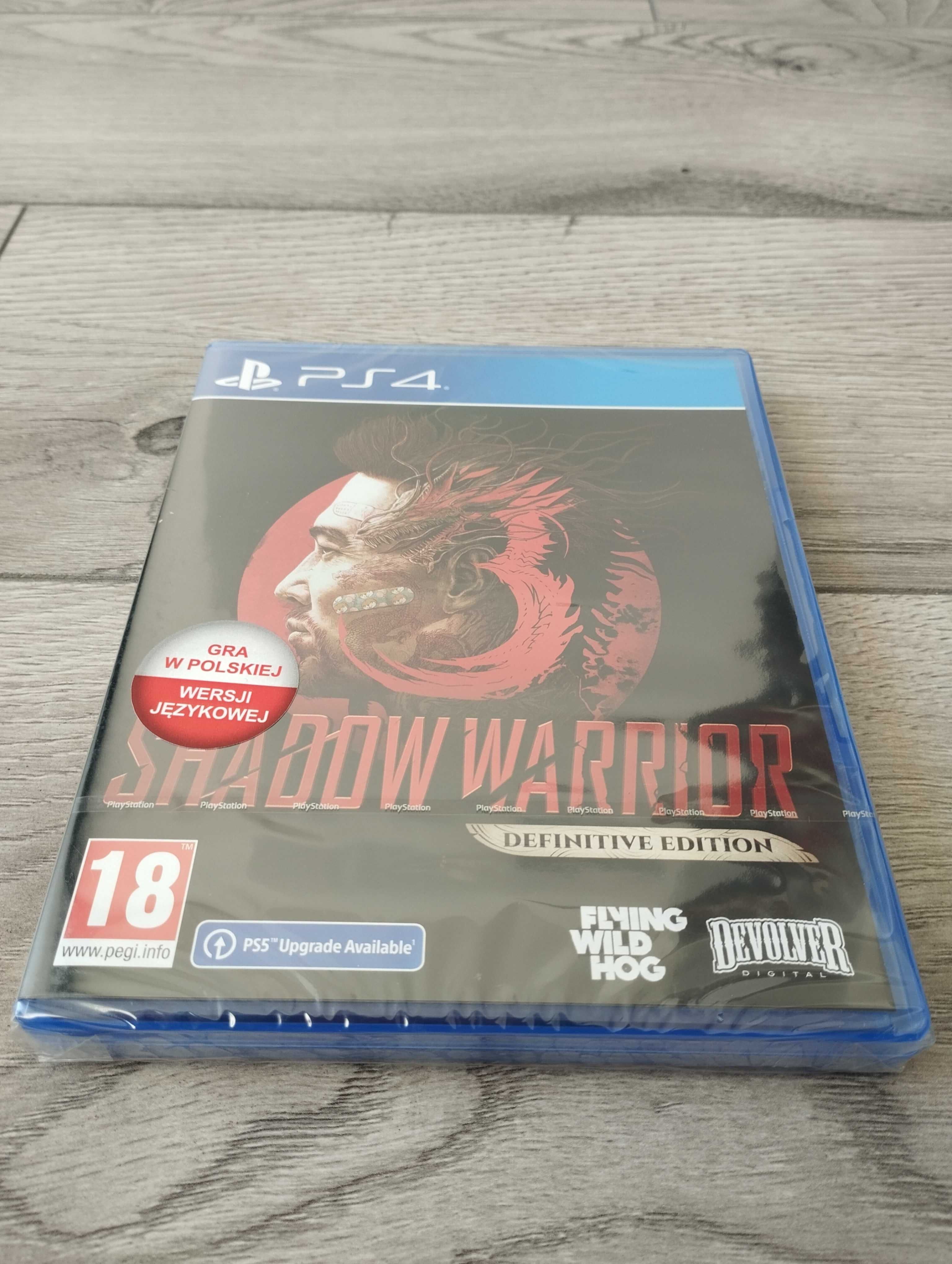 Nowa Gra Shadow Warrior Polska Wersja PS4/PS5 Playstation