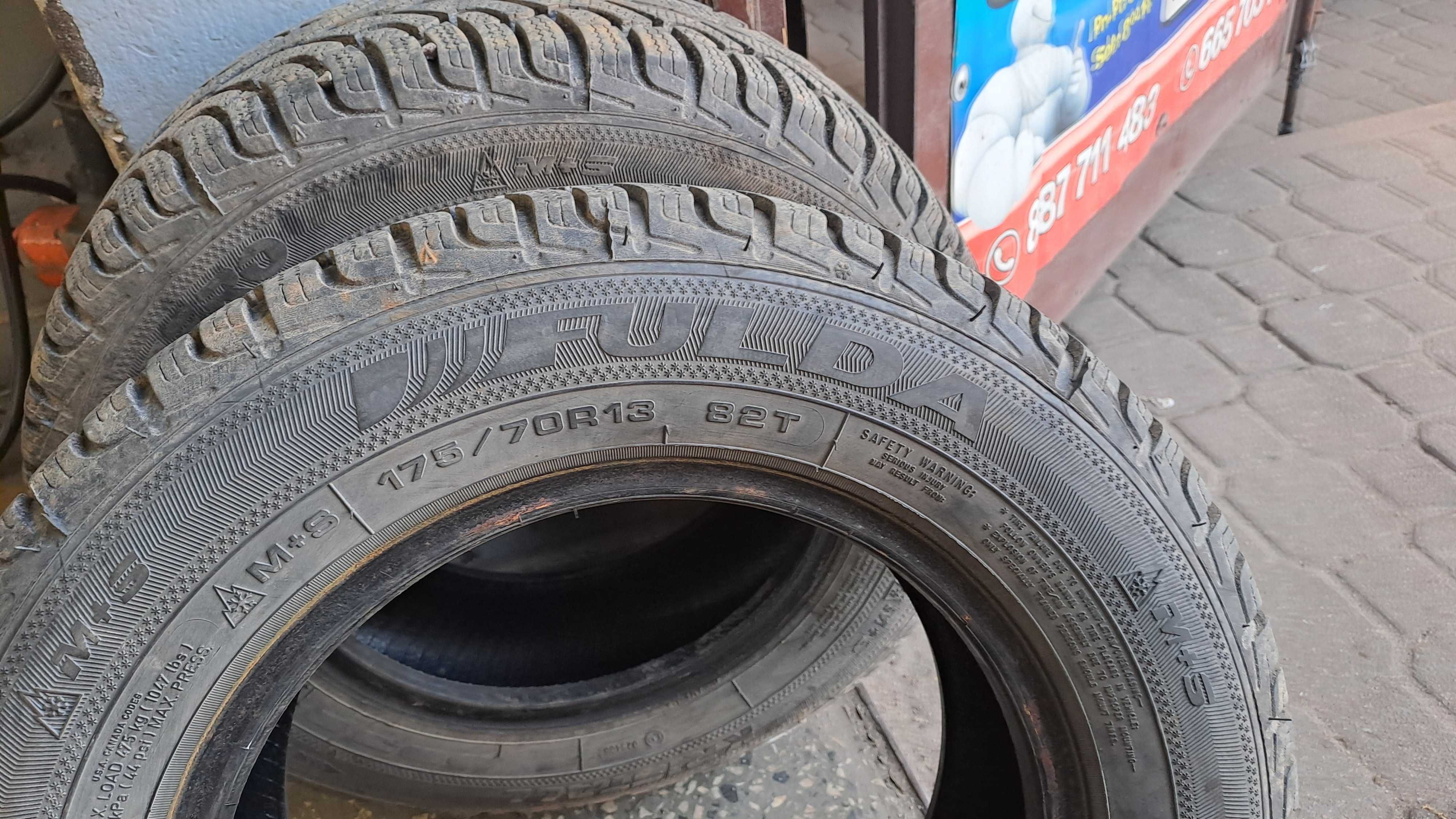 175/70r13 fulda opony zimowe uzywane