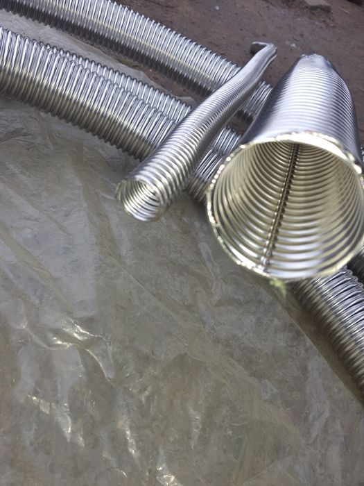 Гофра на выхлоп, для выхлопных газов, на бензо электро генераторы.