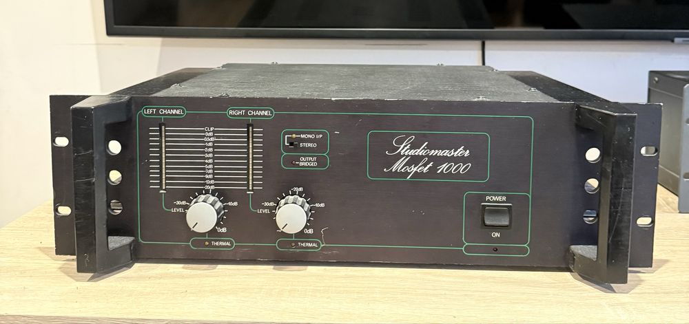 Zestaw kolumn infinity SM 155, Ashly GQX, studiomaster mosfet 1000