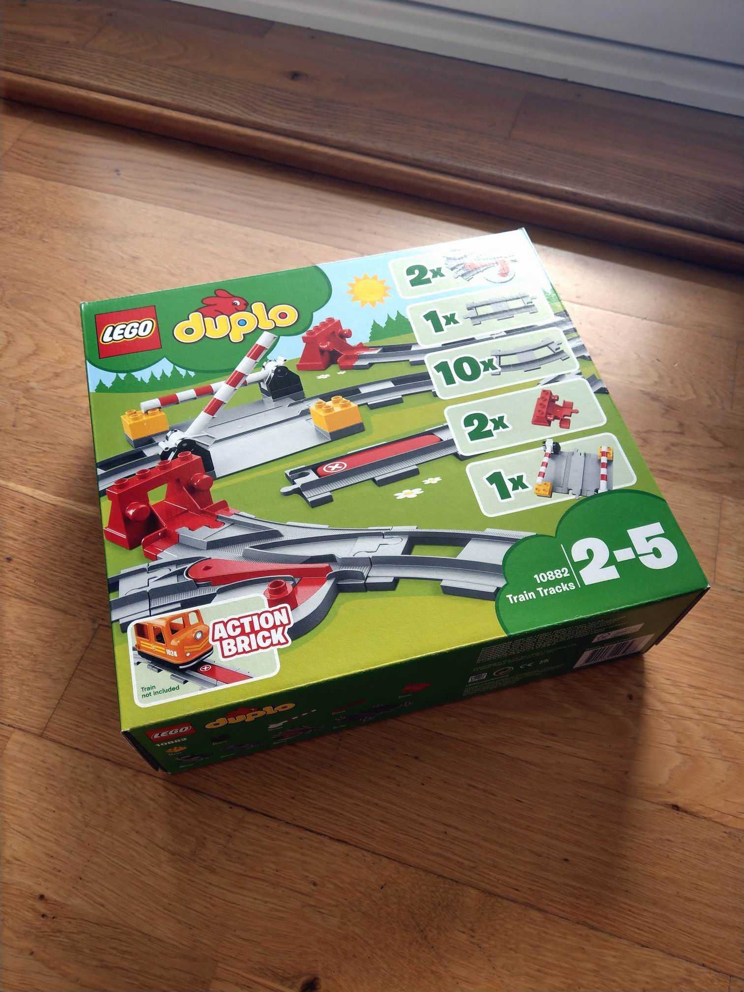 NOWE klocki Lego Duplo Tory kolejowe nr 10882