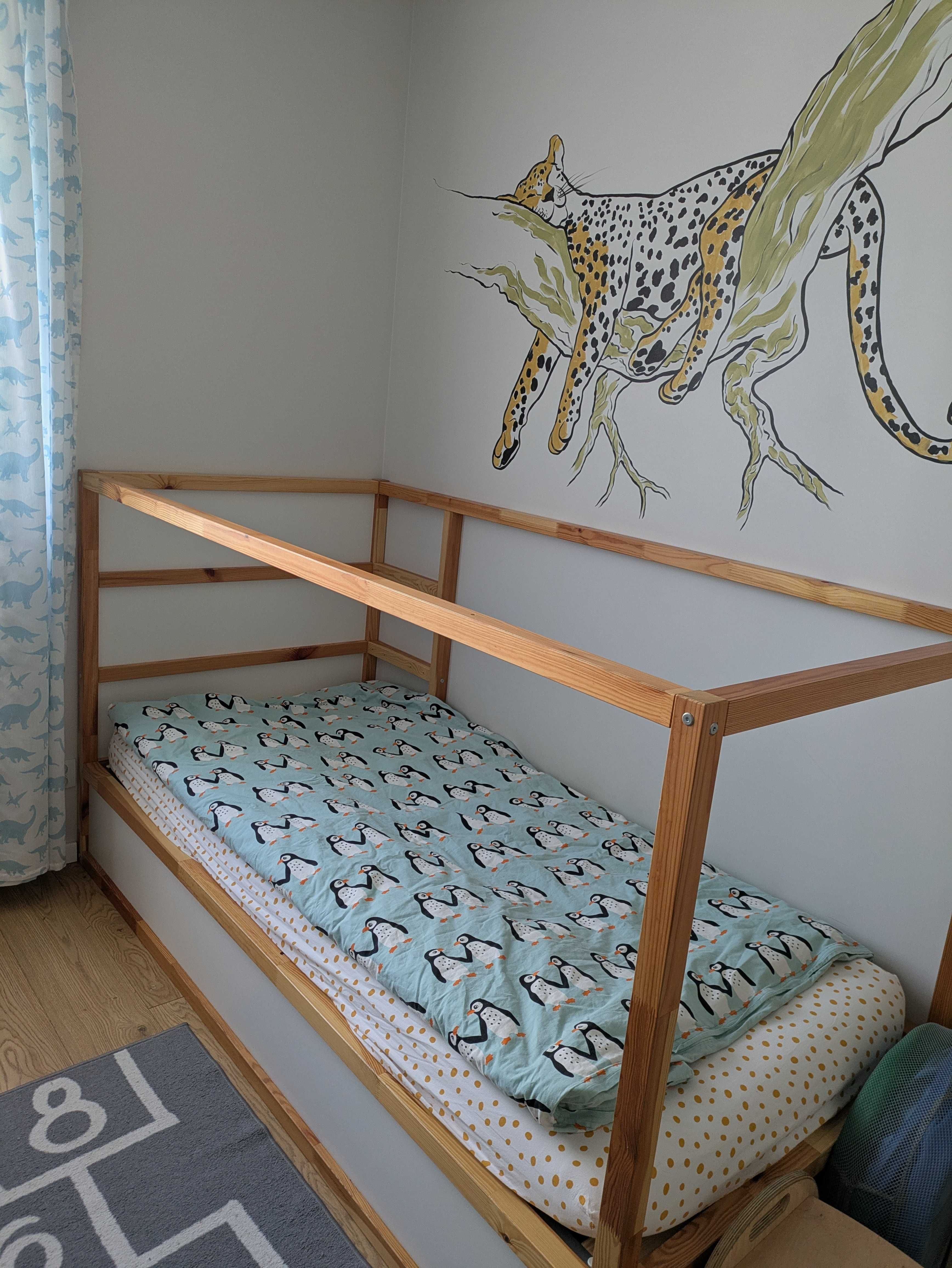 Kura Ikea łóżko 90x200 plus materac