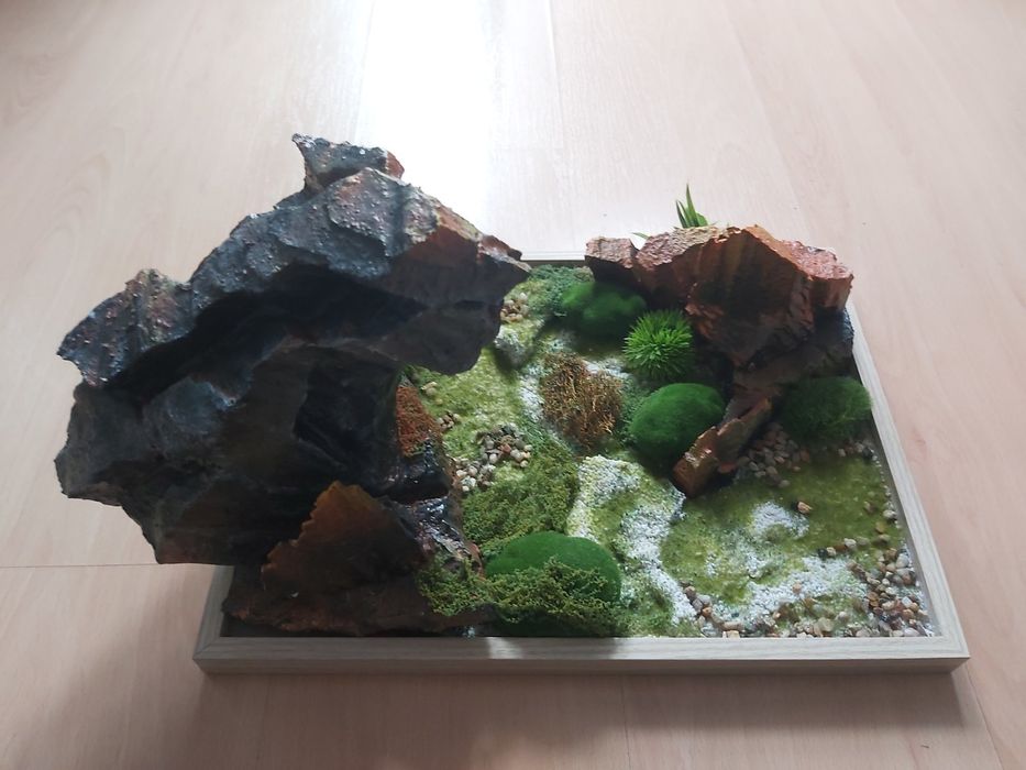 Panel dekoracyjny, imitacja kamienia.