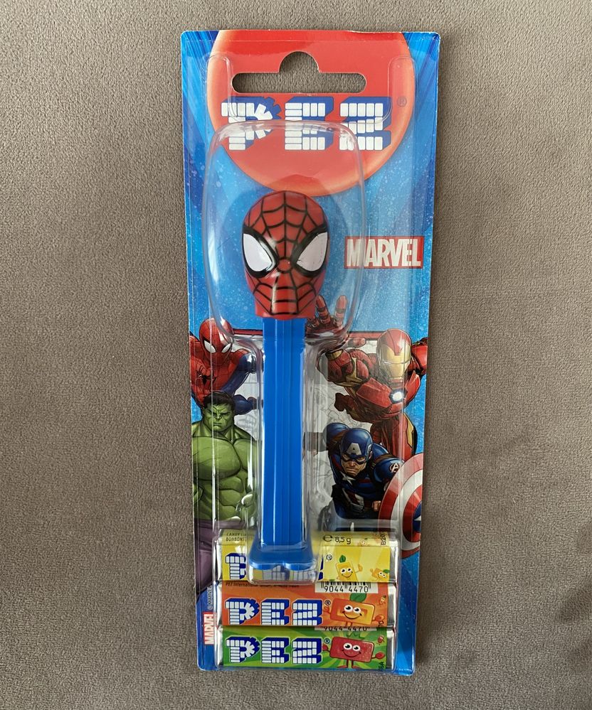 PEZ Spiderman - Homem Aranha (Marvel) novo e embalado