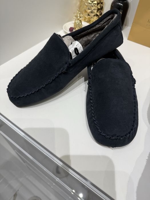 Мокасини чоловічі замшеві 44