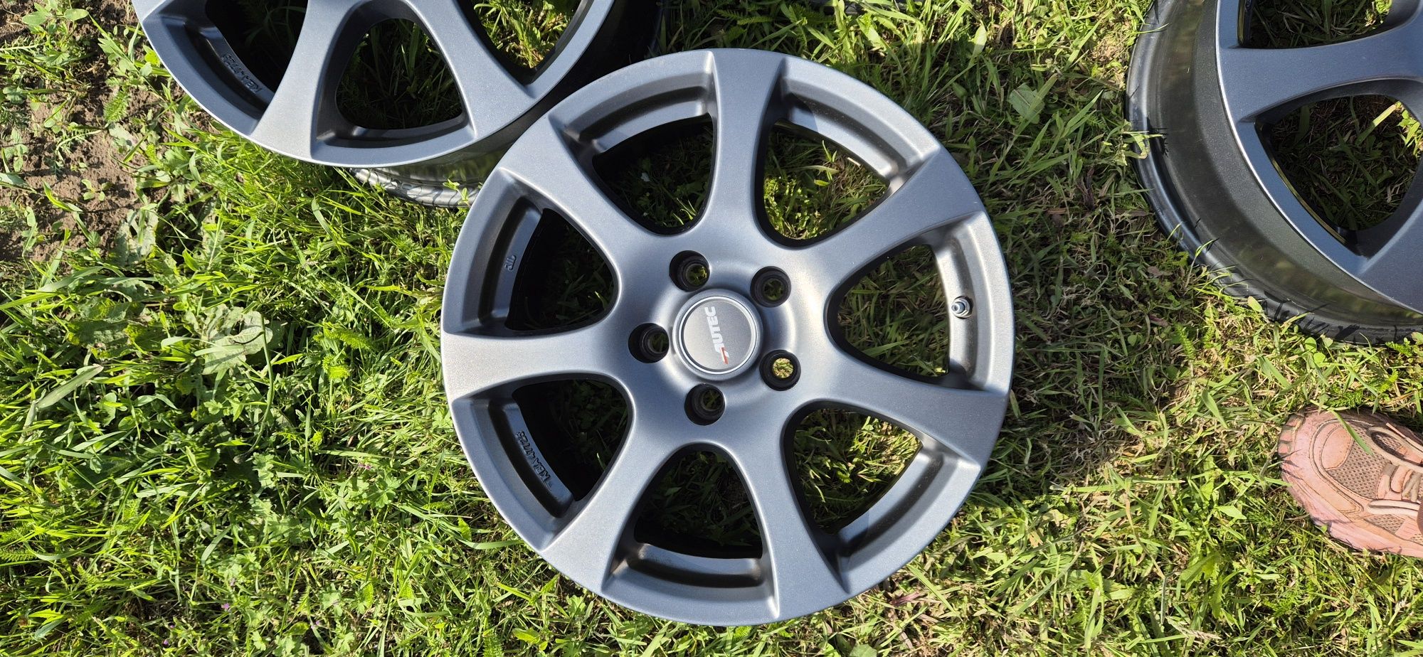 Alufelgi komplet Autec szare 5x110 16' Seat,Alfa Romeo,Audi,Golf,Skoda