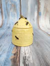 Ceramiczny Pojemnik Zell - na miód - vintage - design