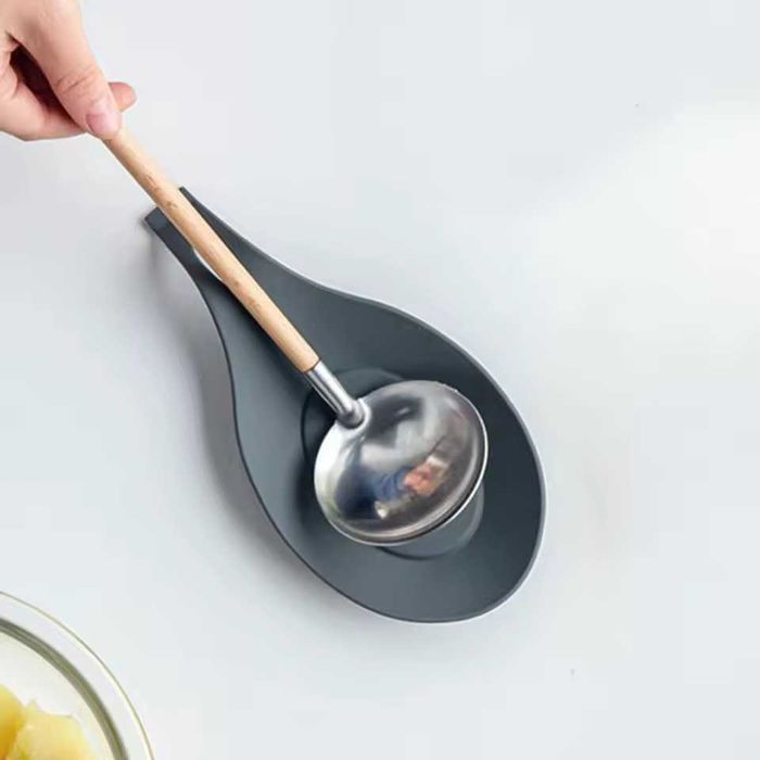 PODSTAWKA POD ŁYŻKĘ Sylikonowa Podkładka Kuchenna Ociekacz pod chochlę