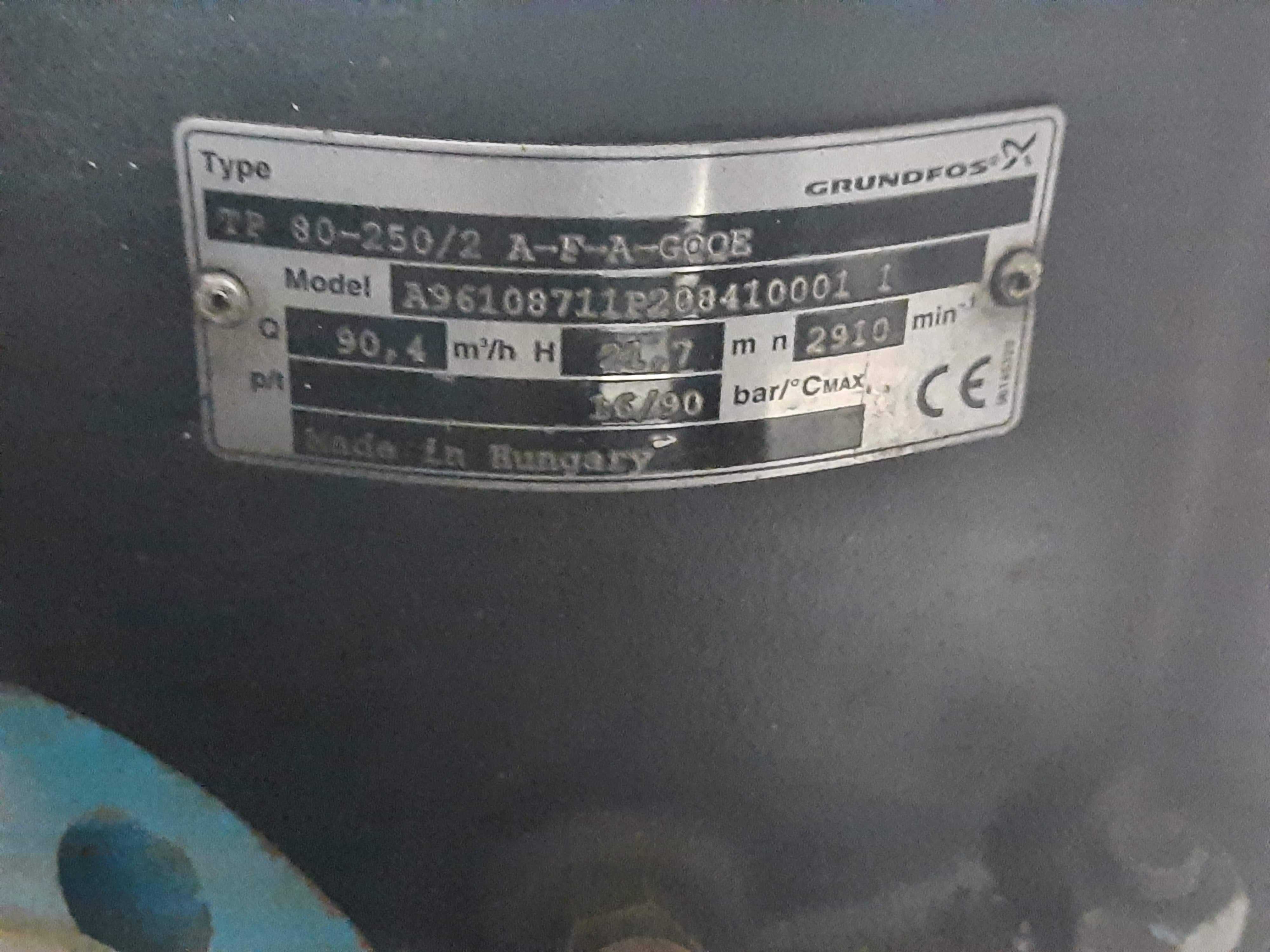 Pompa Grundfos  typ TP 80-250/2