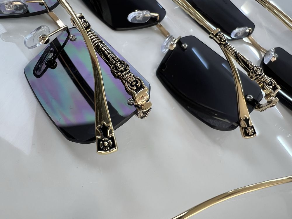 Окуляри Сонцезахисні CHROME HEARTS Pills 3 gold