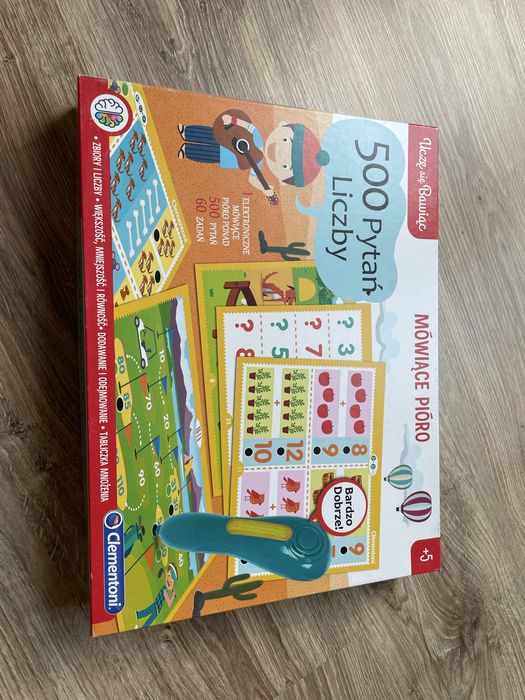 Gra edukacyjna Mówiące pióro dla dzieci, świetny stan