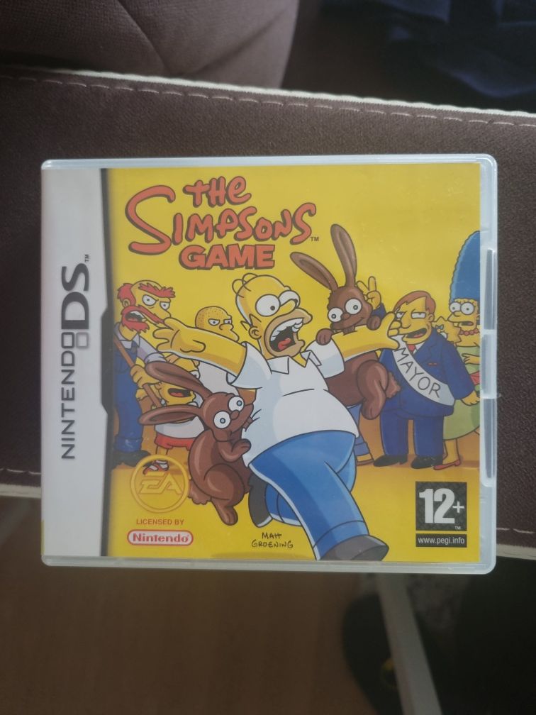 The Simpsons Game Nintendo DS 2DS 3DS