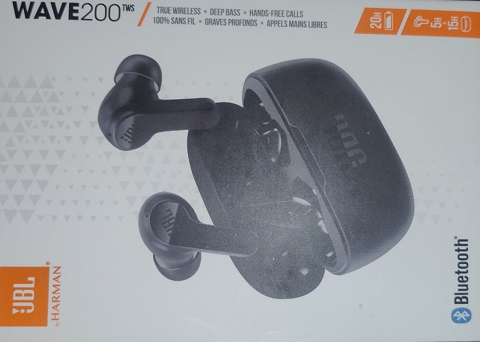 Навушники TWS JBL Wave 200TWS Black