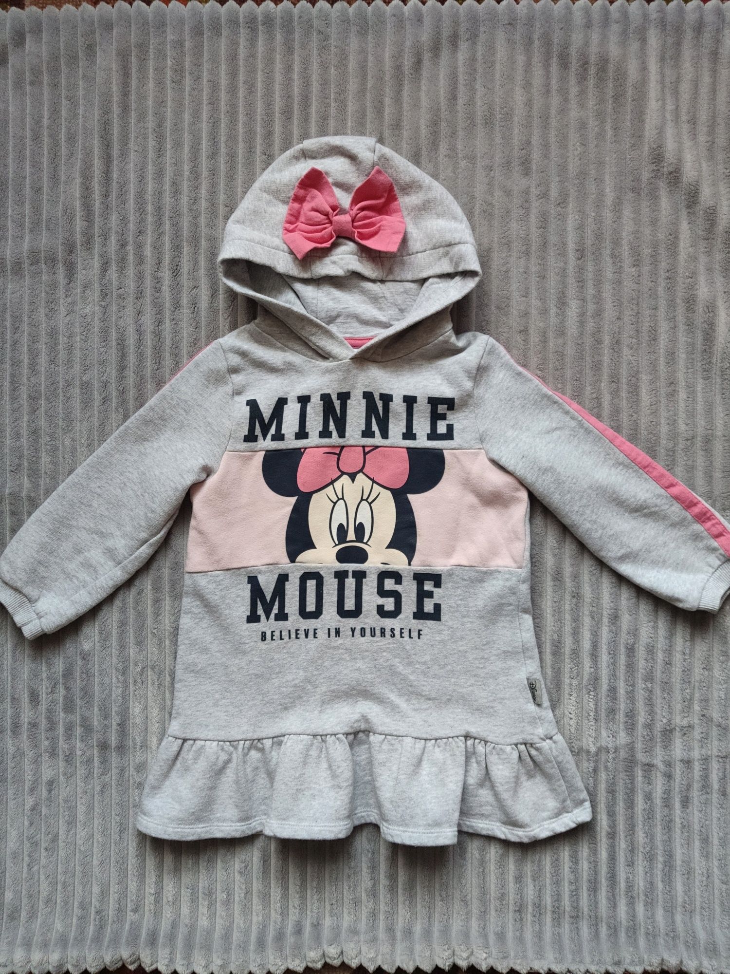 Платье на флисе с Minnie Mause Disney 3-4 года!