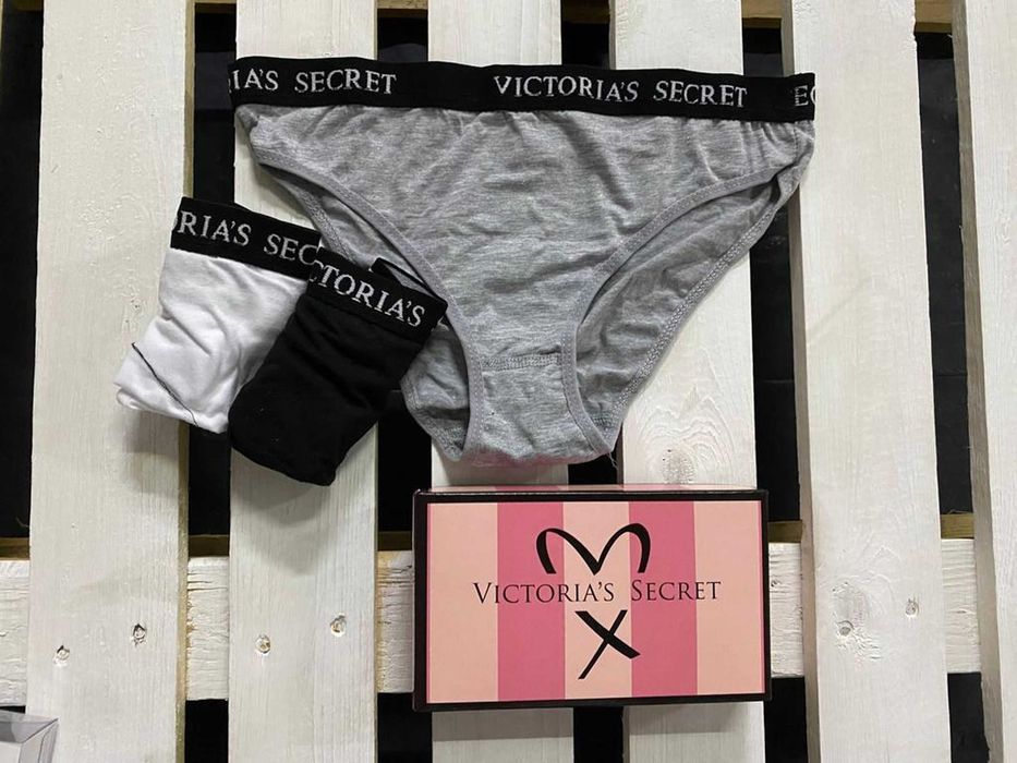 Zestaw komplet stanik top bokserki tommy hilfiger stringi damski 3pak