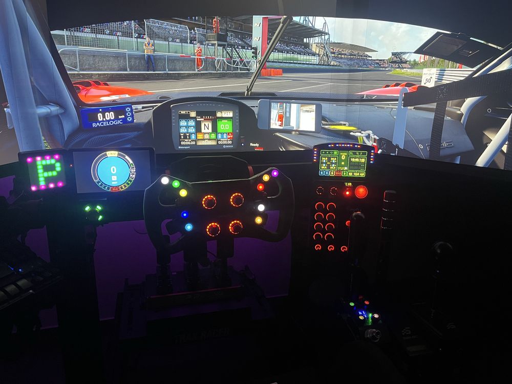 Simulador fanatec simagic simracing