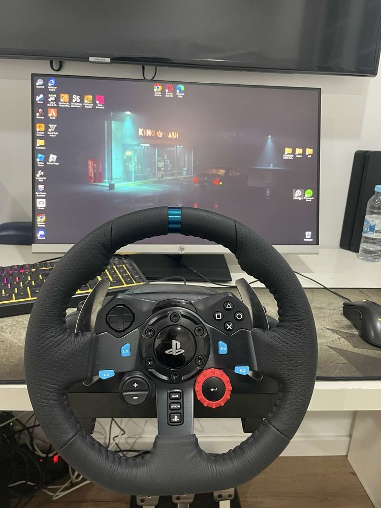 Volante G29 com pedais