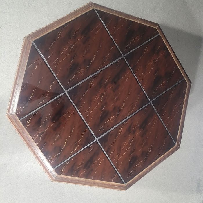 Ława stolik płytki brąz holenderski