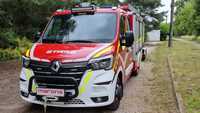 Renault Master pożarniczy gaśniczy  specjalny ratowniczy strażacki straż dla straży techniczny 1000l wody