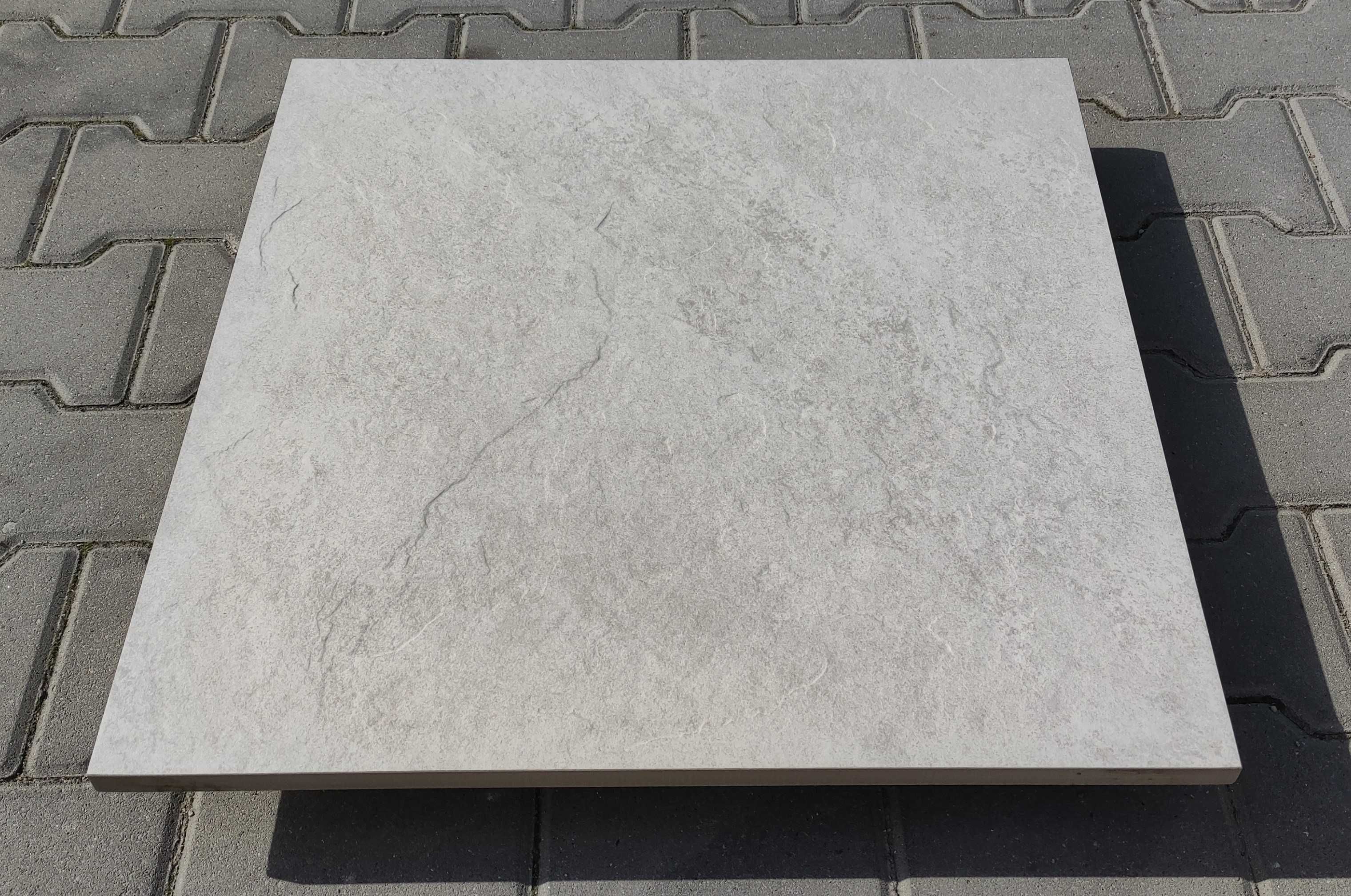 Płytki tarasowo chodnikowe Quarzo White 60x60x2