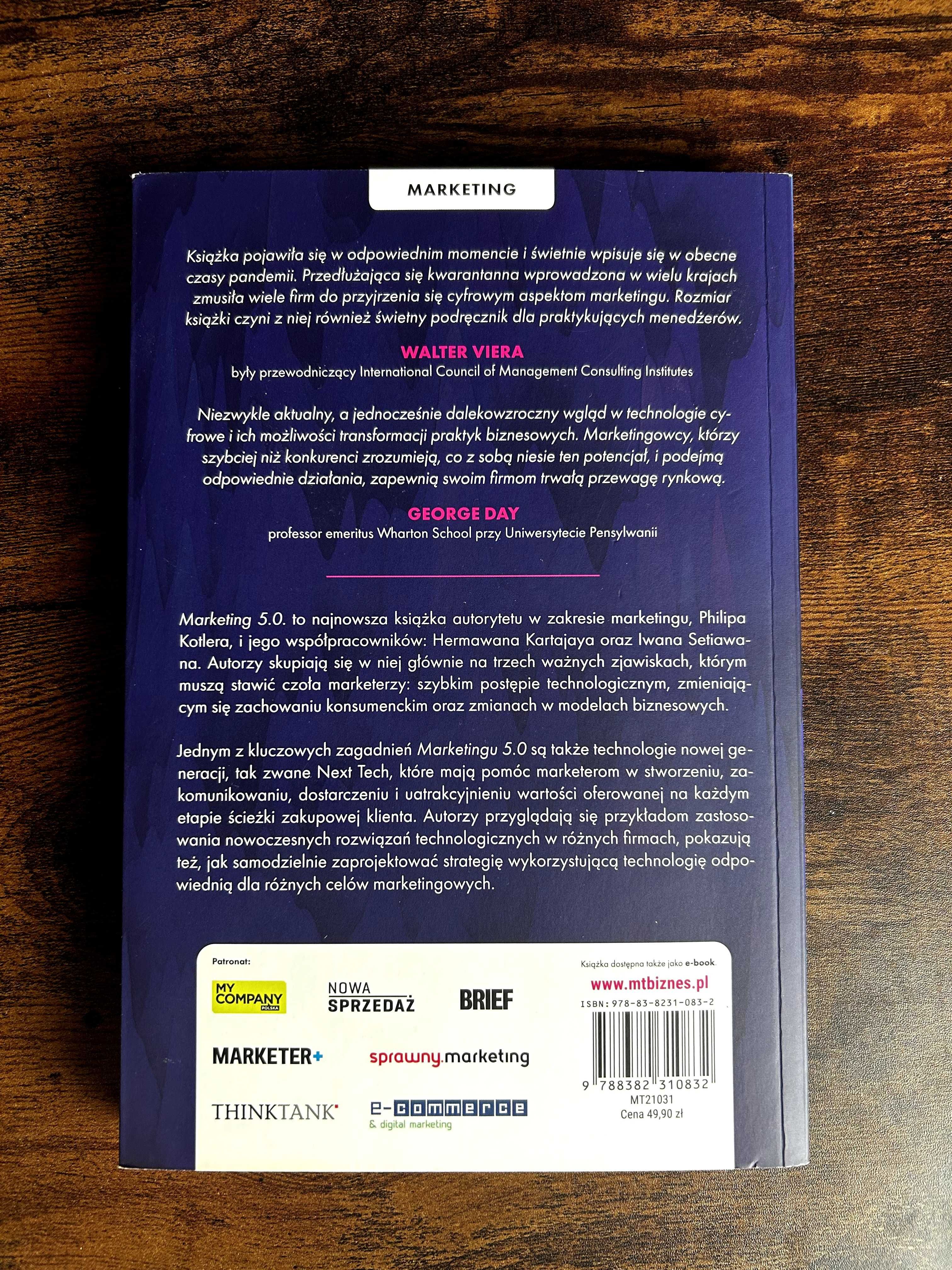 Marketing 5.0: Technologie Next Tech - Philip Kotler