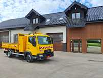 Renault D7.5 Wywrotka Kipper 3 Strony Hak Euro 6 2015r 3 Miejsca Skrzynia Dzielone Burty Bliźniak 7500 KG  Klimatyzacja Wysokie Kraty Wywrotka 3 Strony Skrzynia Narzędziowa