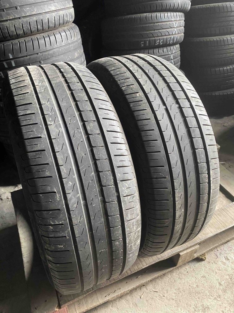 245.50.18 Pirelli 2шт лето БУ склад шины резина из Европы 50 R18 RFT