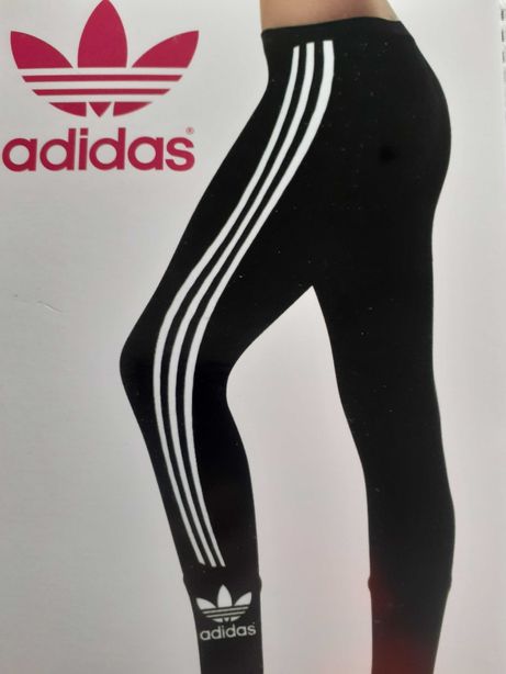 Leginsy Adidas czarne rozmiar S,M,L,XL