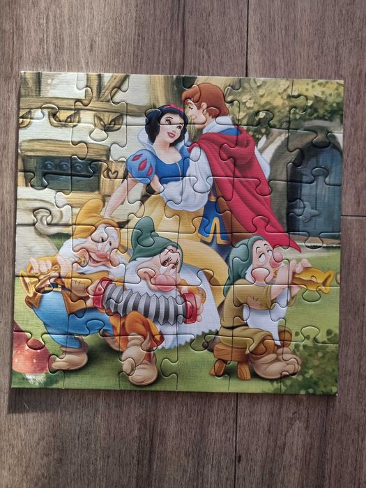 Puzzle Disney, Królewna Śnieżka, 3w1, 4+, Trefl