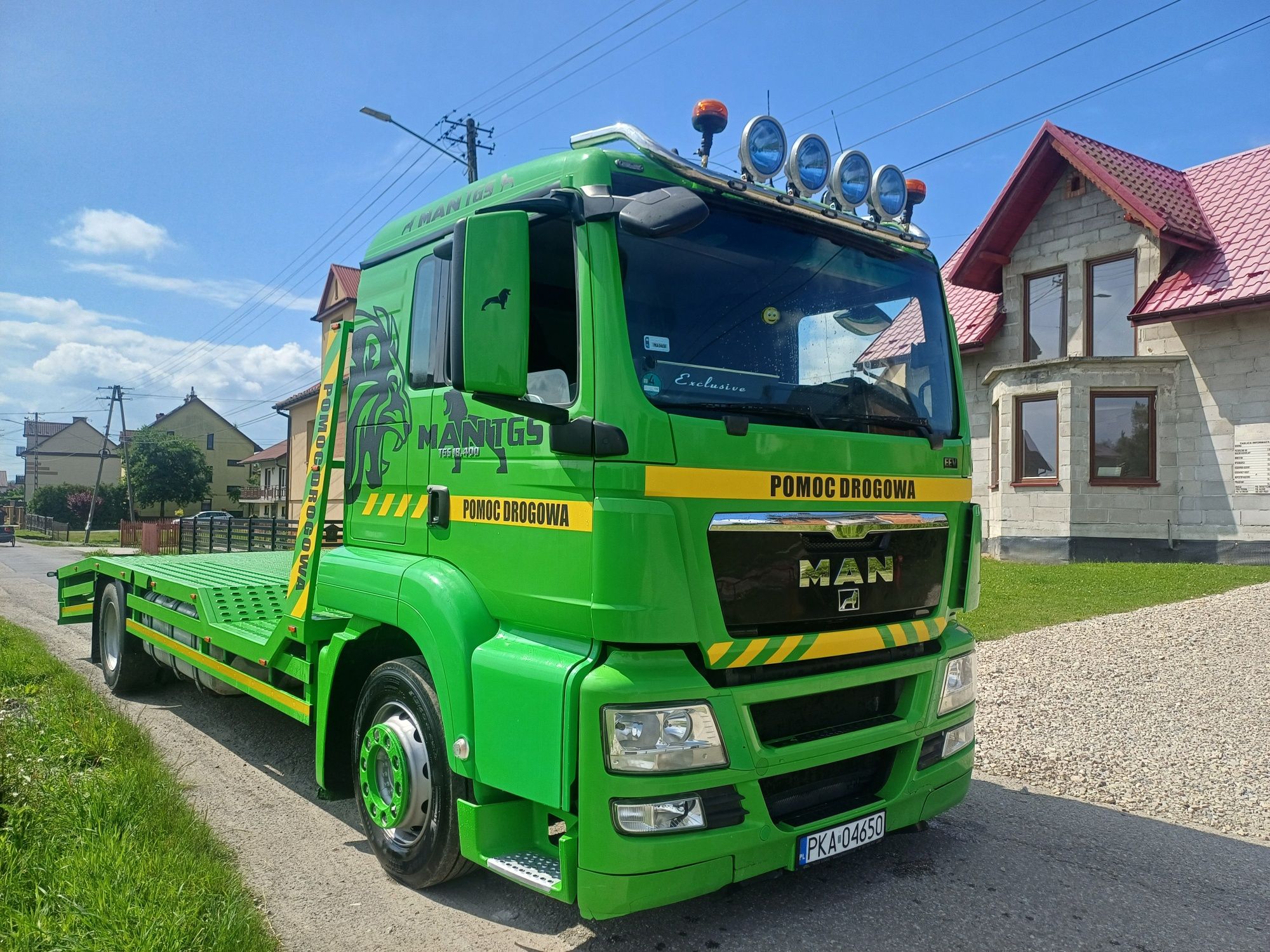 Sprzedam mana laweta pomoc drogowa