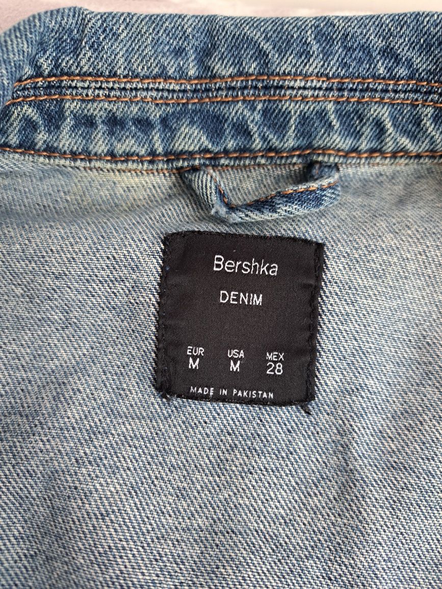 Kurtka jeansowa bershka kurtka dżinsowa bershka basic