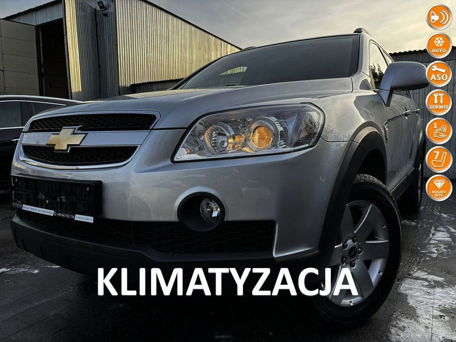 Chevrolet Captiva Captiva 2.0D LS 2WD 150km 7 foteli KLIMATYZACJA serwis 2010