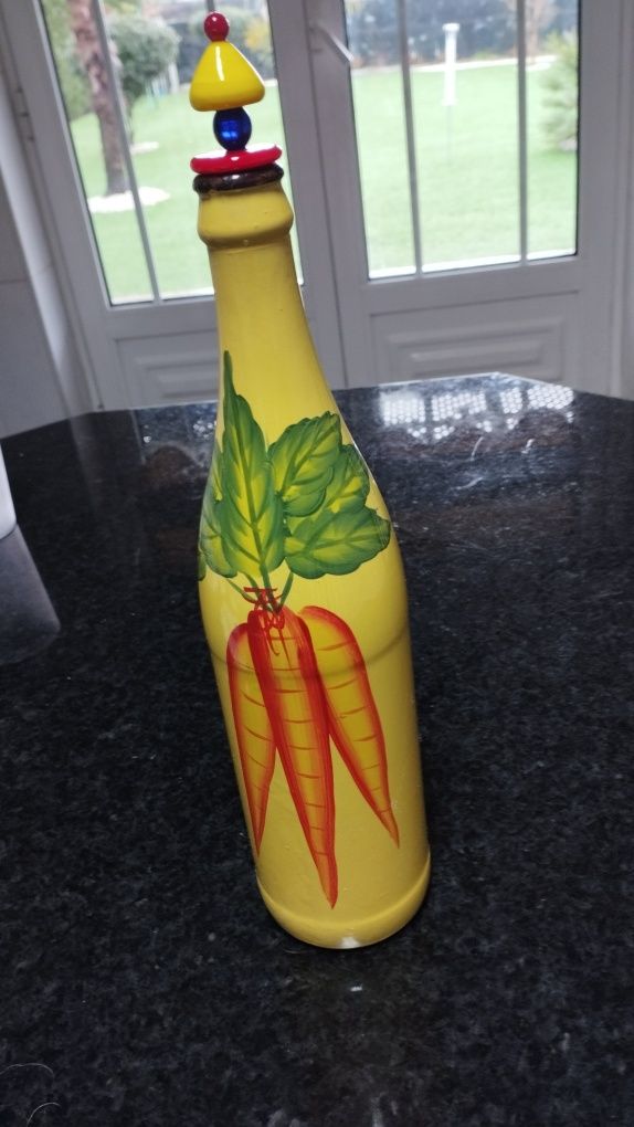 Garrafa nova  de decoração