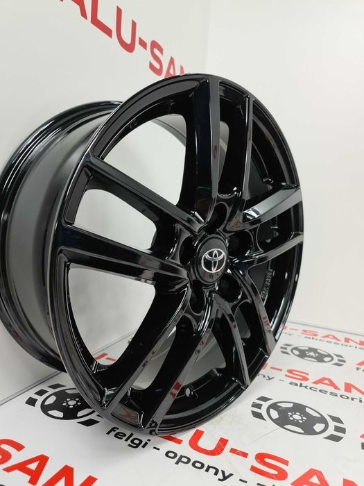NOWE alufelgi TOYOTA 17" 5x114,3 Auris Corolla RAV-4 Previa - Czarne
