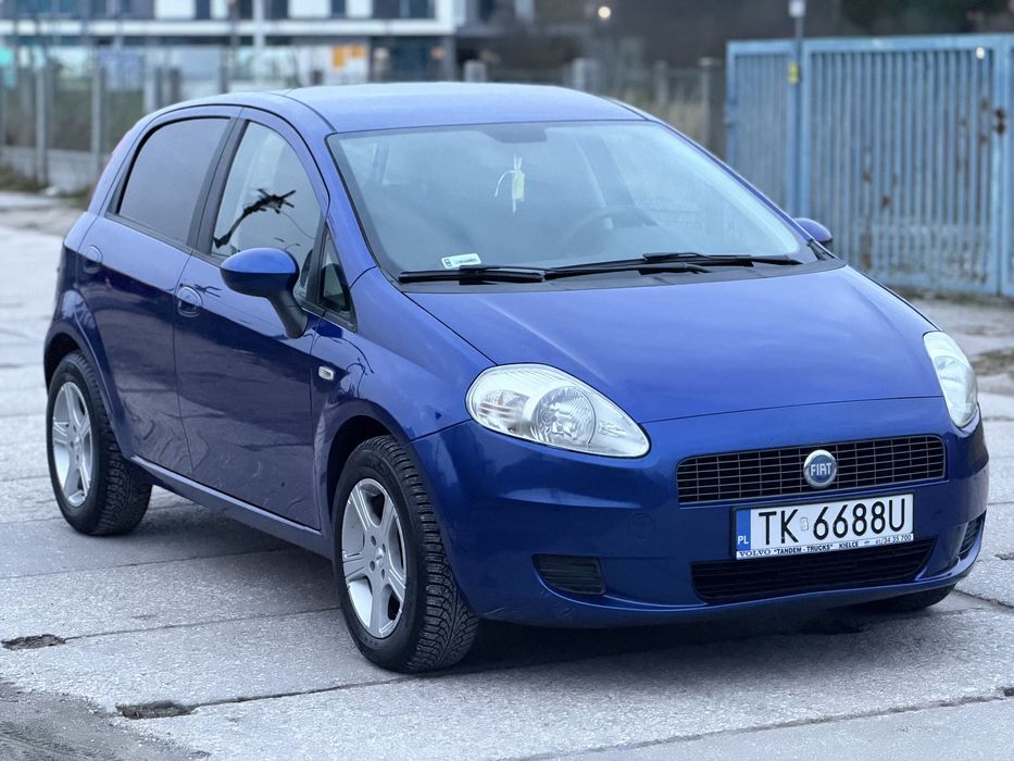 Fiat Grande Punto 1.4 Benzyna 95KM / 6 Biegów / Alufelgi Świeże opony