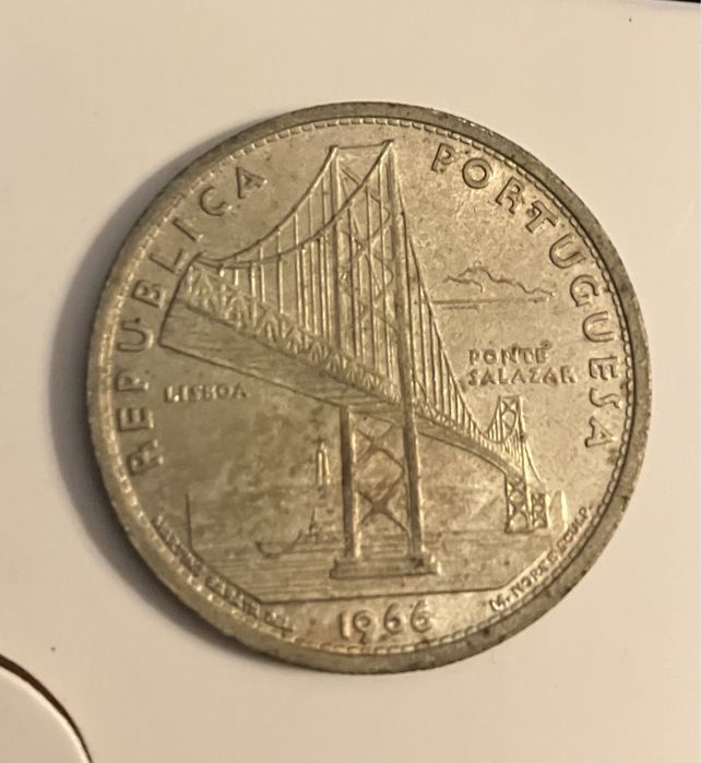 20 escudos - Ponte Salazar 1966