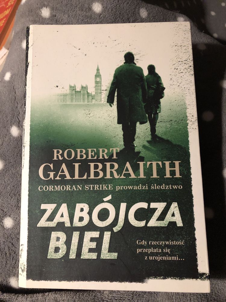 Używana książka „zabójcza biel” Robert galbraith