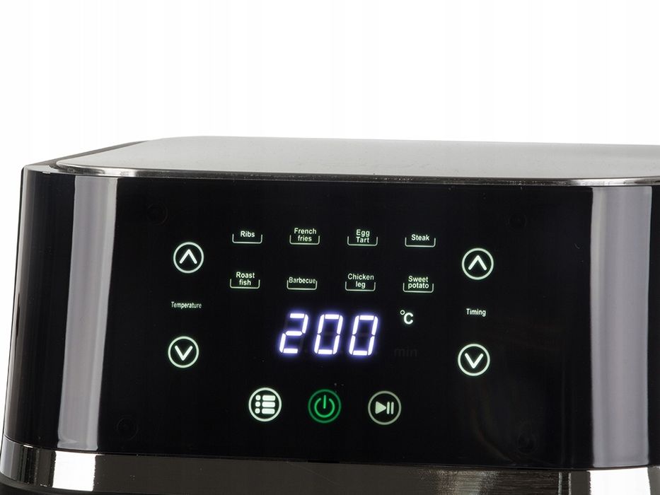 Frytkownica beztłuszczowa air fryer duża 10L 2400w