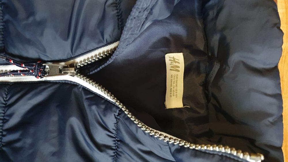Kamizelka bezrękawnik H&M 134-140 dziecięcy