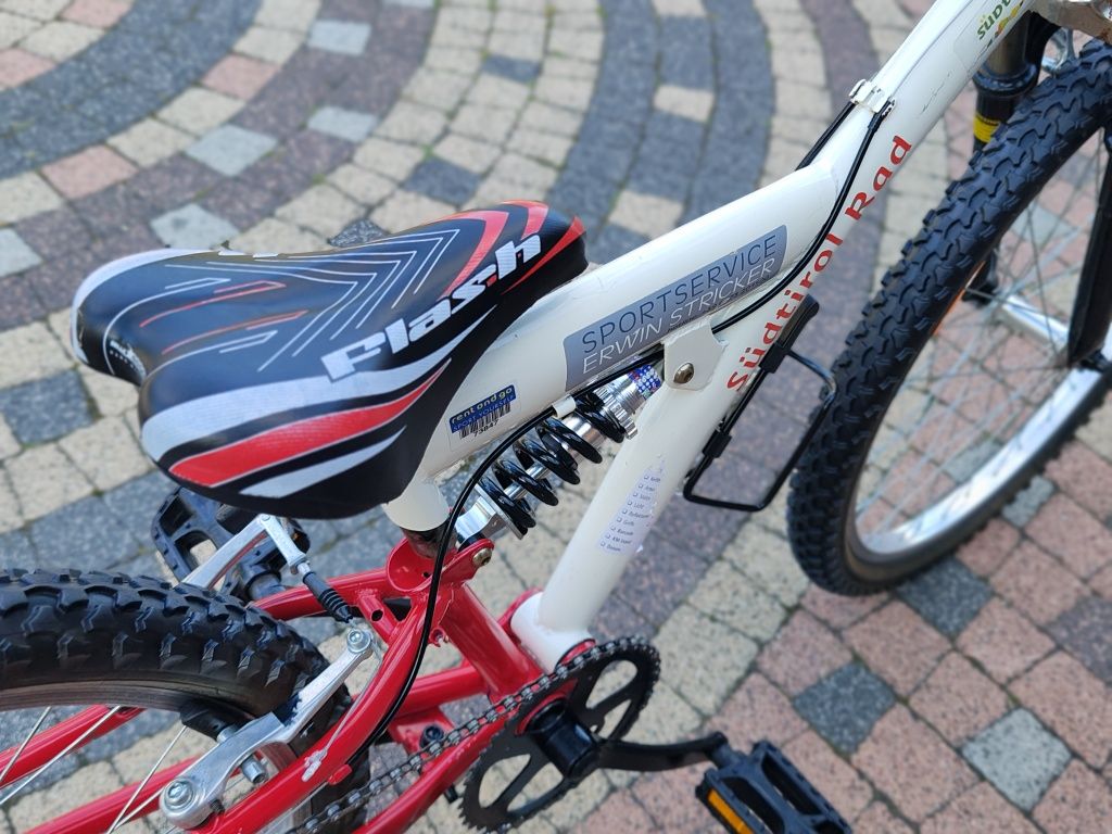 Rower FULL TRUBBIANI / Koła 24"/rama 14"/NEXUS 3/Amortyzatory...