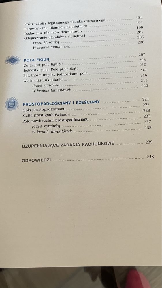 Podręcznik matematyka z plusem klasa 4