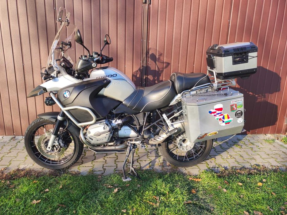 BMW GS 1200 K25 Adventure 2006, Akrapiovic, 3 kufry, dużo dodatków.