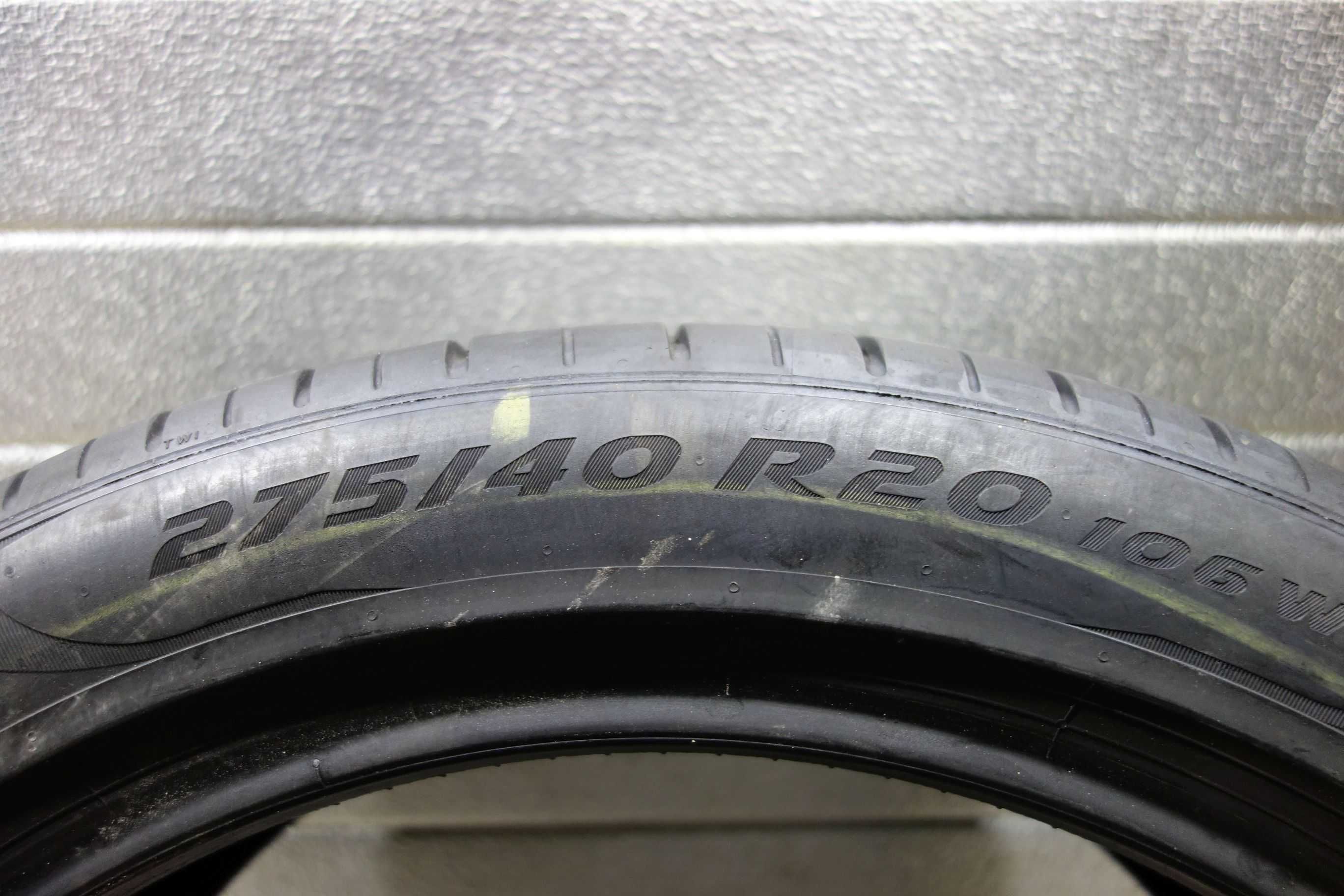 275/40R20 Opona letnia używana Pirelli P.Zero  (C25)