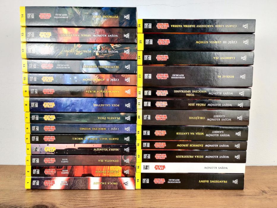 Star Wars 1-26 / Komplet / Zestaw