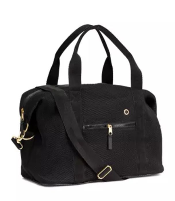 Pojemna torba sportowa / torba fitnessczarna