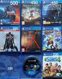 Продам б.у. игры для PlayStation 4